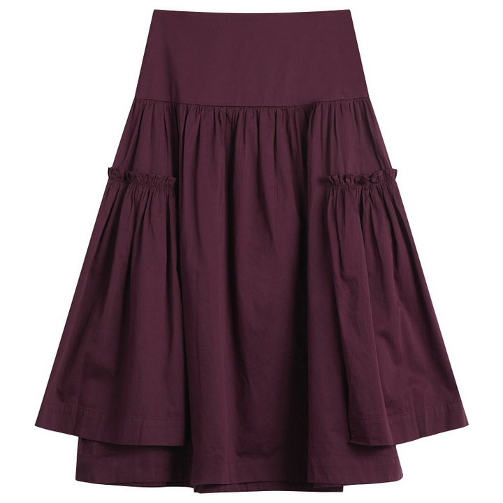 Photo: Damson Madder Women's Berta Midi Skirt in Fig