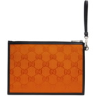 Gucci Orange Off The Grid Pouch