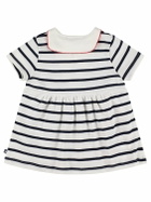 PETIT BATEAU Striped Cotton Jersey Dress