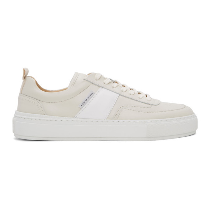 Photo: Tiger of Sweden Off-White Salo Sneakers