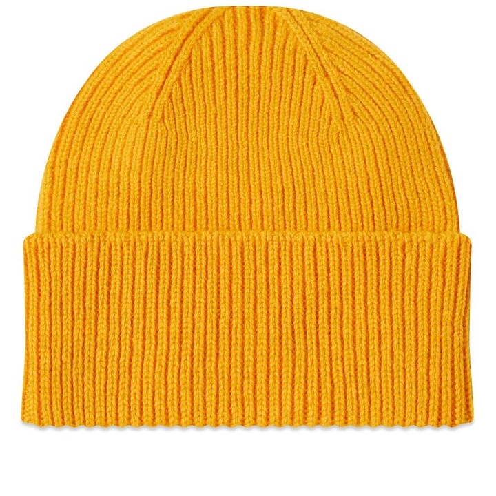 Photo: Colorful Standard Merino Wool Hat in Burned Yellow
