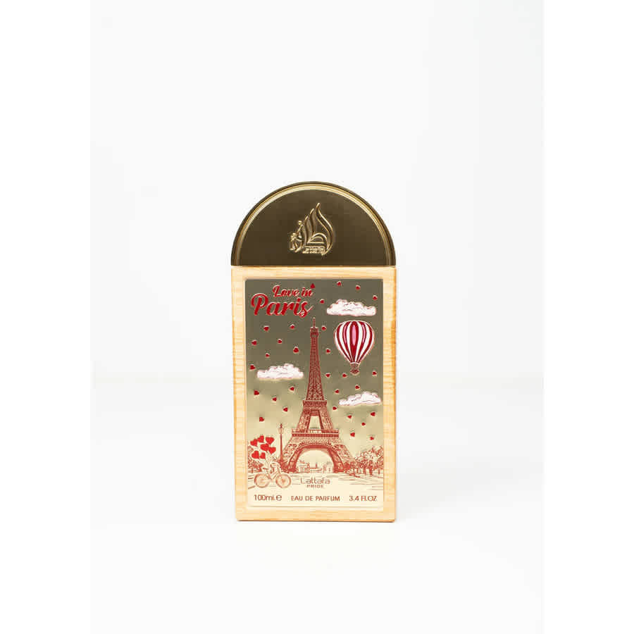 Lattafa Unisex Love In Paris EDP Spray 3.4 oz Fragrances 6295157380011