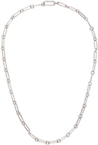 Tom Wood Silver Large Box Chain Necklace