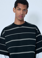 Comme des Garçons Homme Striped Cotton Jersey T-Shirt