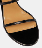 Loewe Rose leather mules