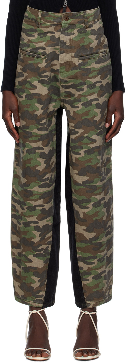 パンツ Fax copy expess Casual camouflage pants FaxCopyExpress CASUAL CAMOUFLAGE PANTS 関税込【FaxCopyExpress