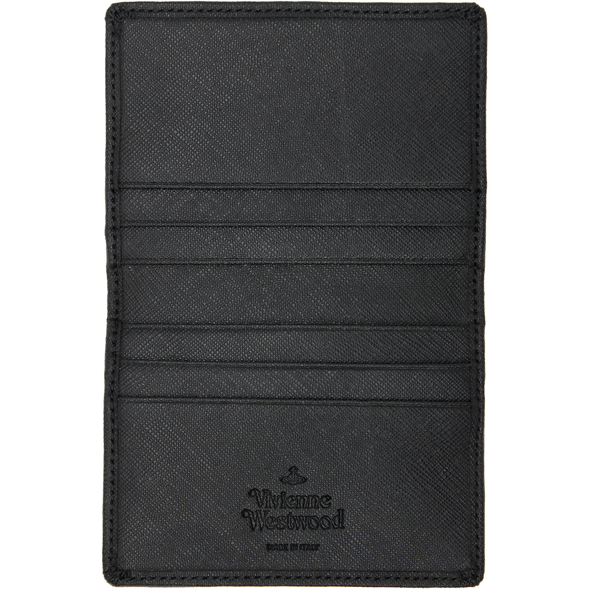 Vivienne Westwood Black Orb Man Bifold Card Holder