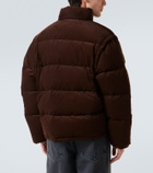 Prada Convertible cotton corduroy down jacket