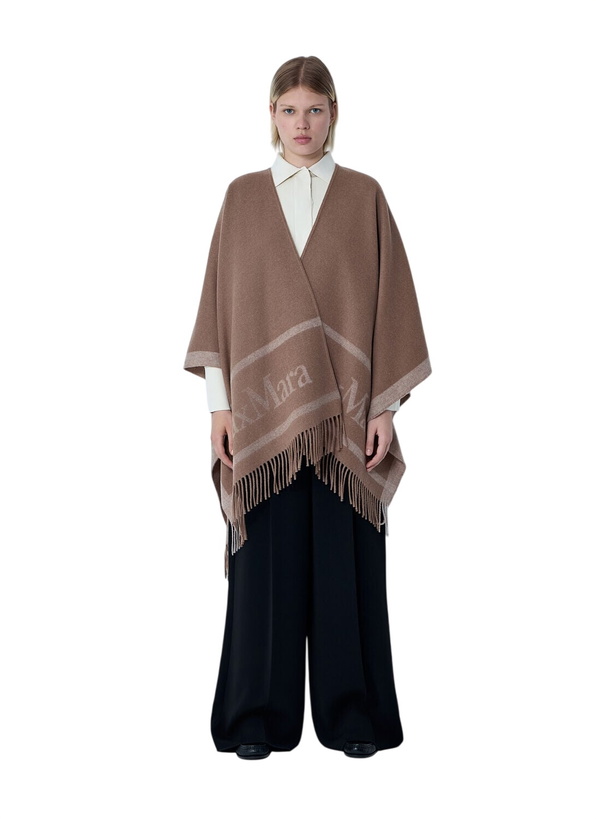 Photo: Max Mara Hilde Logo Motif Scarf