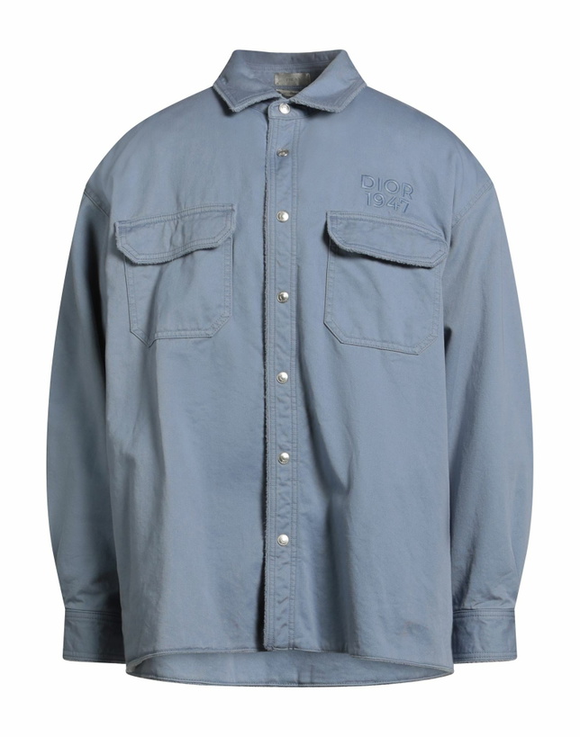 Photo: Dior Mens Denim outerwear Slate in Blue