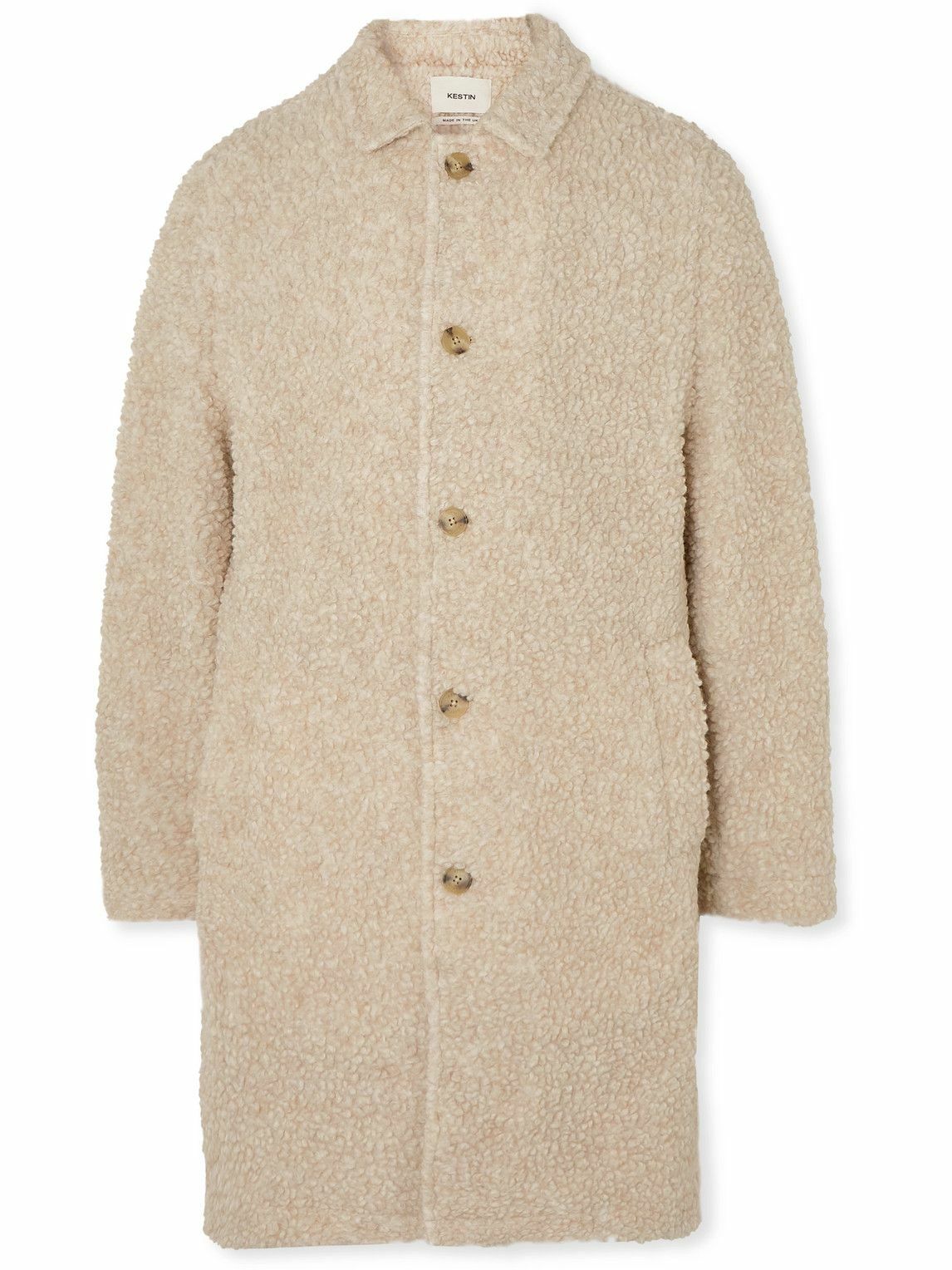 Kestin - Edinburgh Fleece Overcoat - Neutrals Kestin Hare