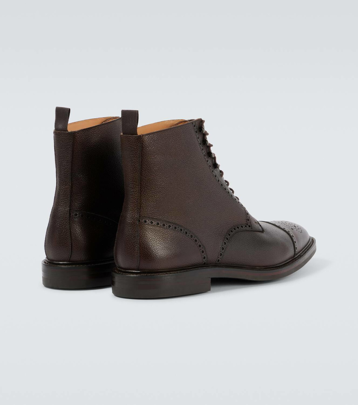 George Cleverley Toby leather derby boots