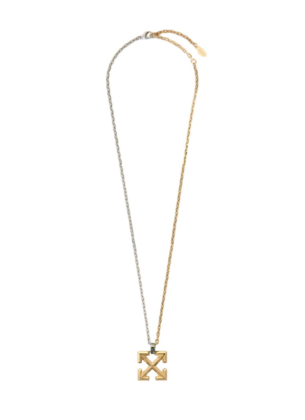 Photo: OFF WHITE Arrow Pendant Necklace