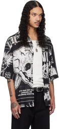 LU'U DAN Black Short Sleeve Shirt