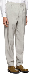 Lemaire Grey Silk Pyjama Trousers