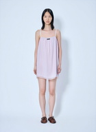 Miu Miu Wisteria Chiffon Dress