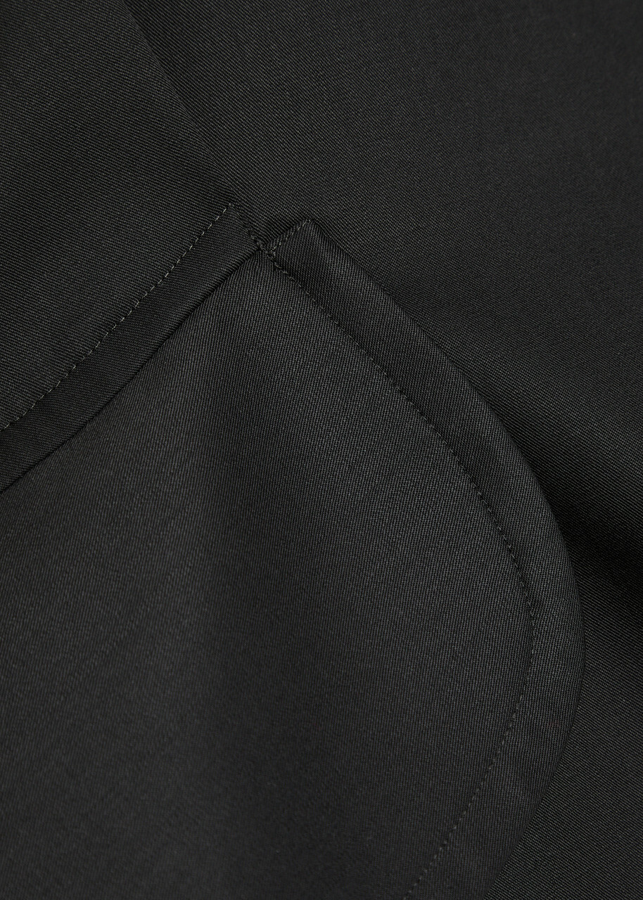 Vivienne Westwood Stormy Wool Wrap Jacket Black