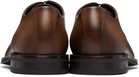 BOSS Brown Textured & Smooth Leather Derbys