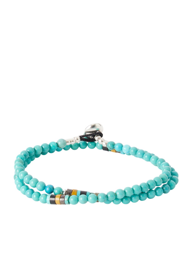 Photo: Mikia - Sterling Silver Multi-Stone Beaded Bracelet