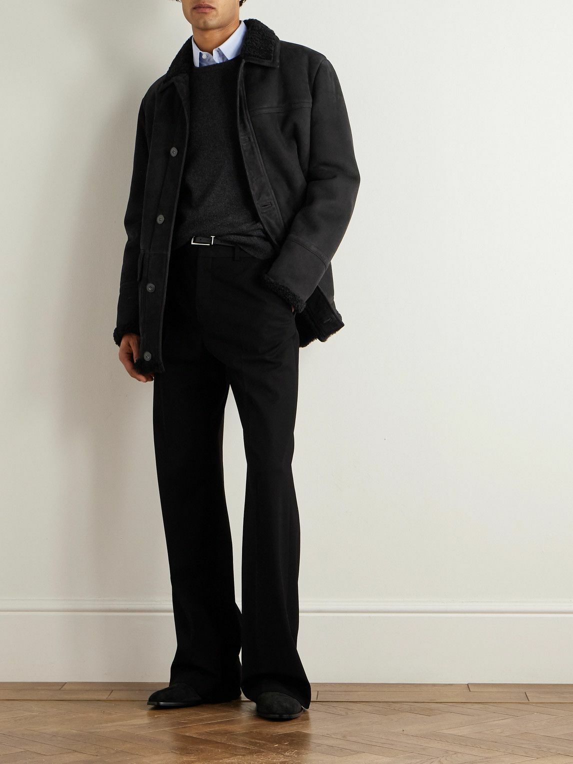 Canali - Shearling Jacket - Black