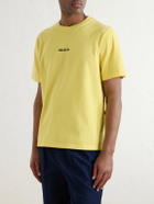 Aimé Leon Dore - Logo-Embroidered Cotton-Jersey T-Shirt - Yellow