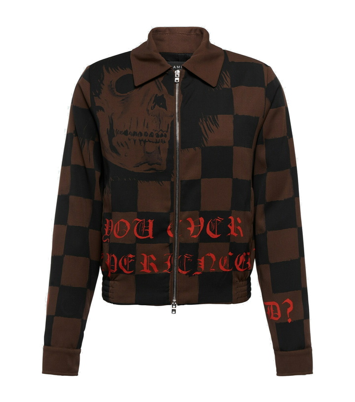 Photo: Amiri - x Wes Lang Skull blouson jacket