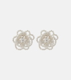 Magda Butrym Floral crystal-embellished earrings