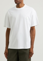 Wooyoungmi Logo Printed Cotton T-shirt White