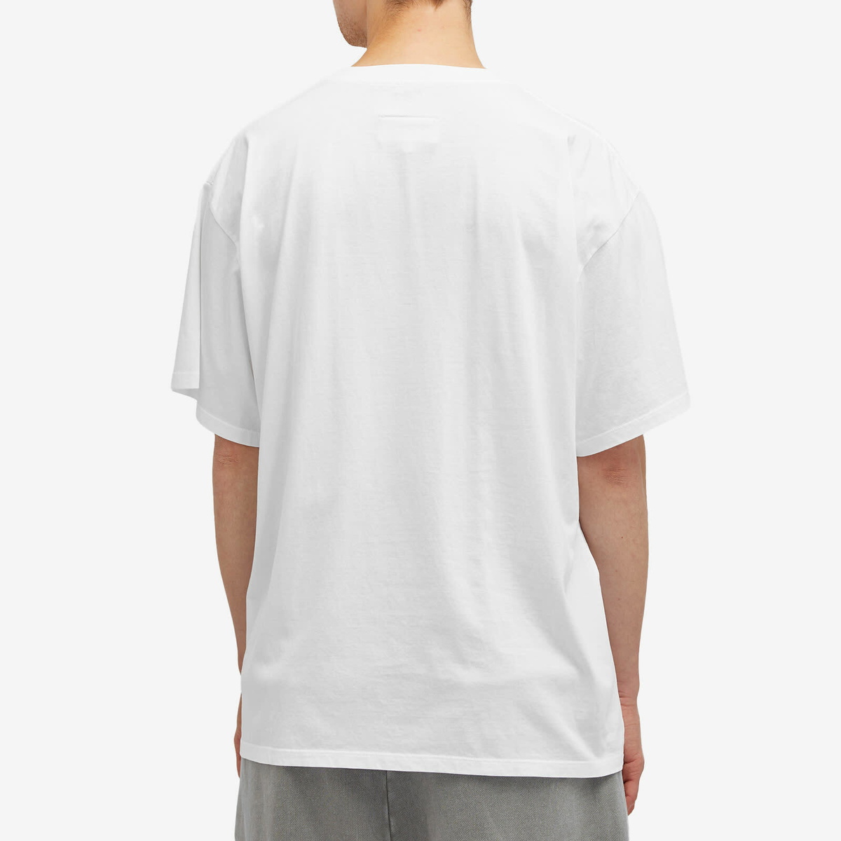 White T - shirt with logo MM6 Maison Margiela