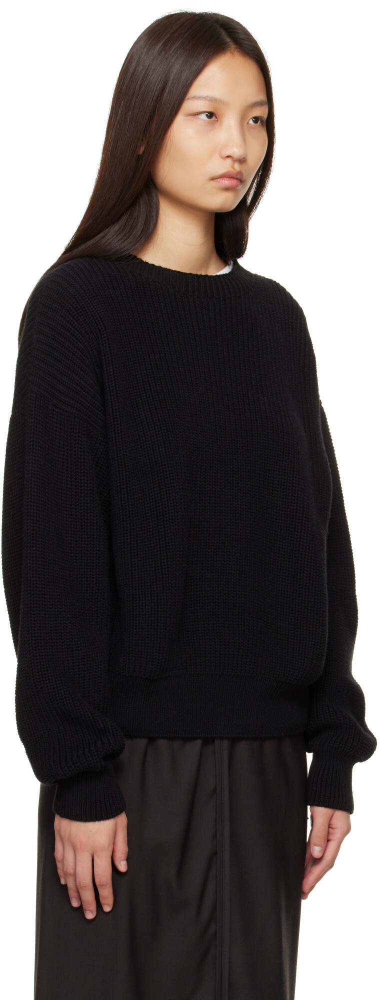 Baserange Black Mea Sweater