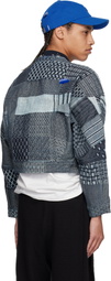 ADER error Blue Collaz Product. 21 Denim Jacket