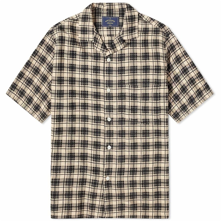 Photo: Portuguese Flannel Men's Trail Vacation Shirt in Black