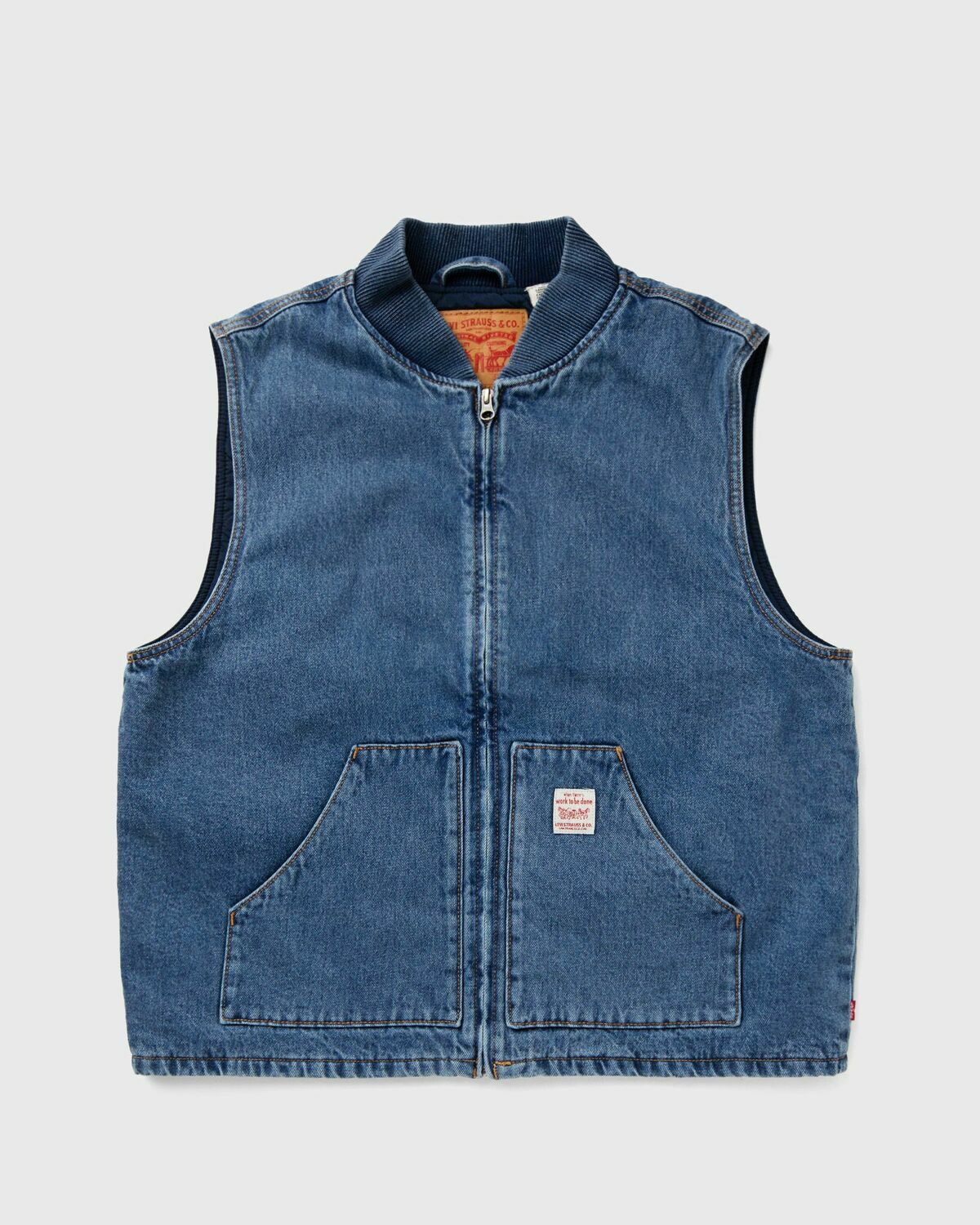 Levis Sansome Vest Blue Vests