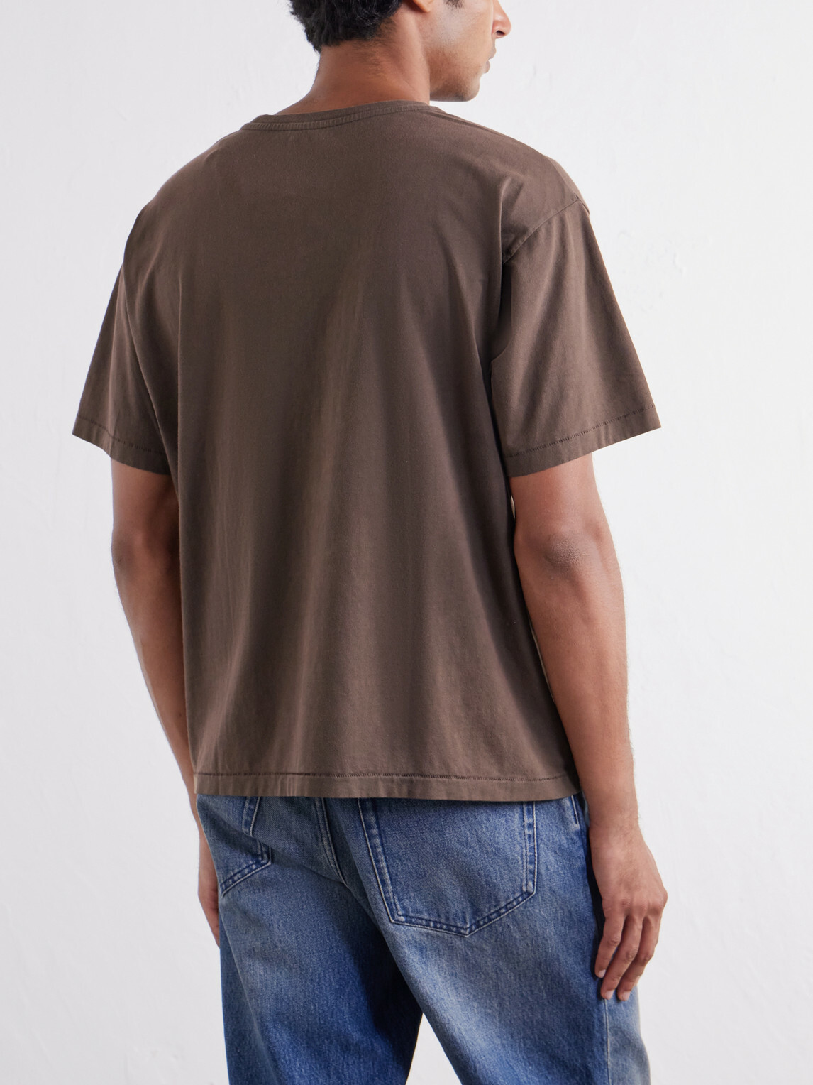 mfpen - Organic Cotton-Jersey T-Shirt - Brown