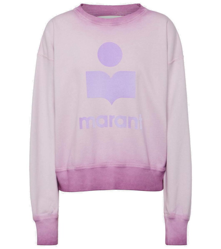 Photo: Marant Etoile Logo cotton jersey sweatshirt