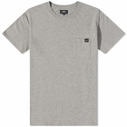 Edwin Men's Pocket T-Shirt in Mid Grey Marl