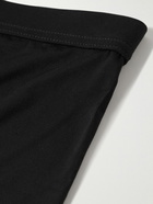 Zegna - Stretch-Modal Boxer Briefs - Black