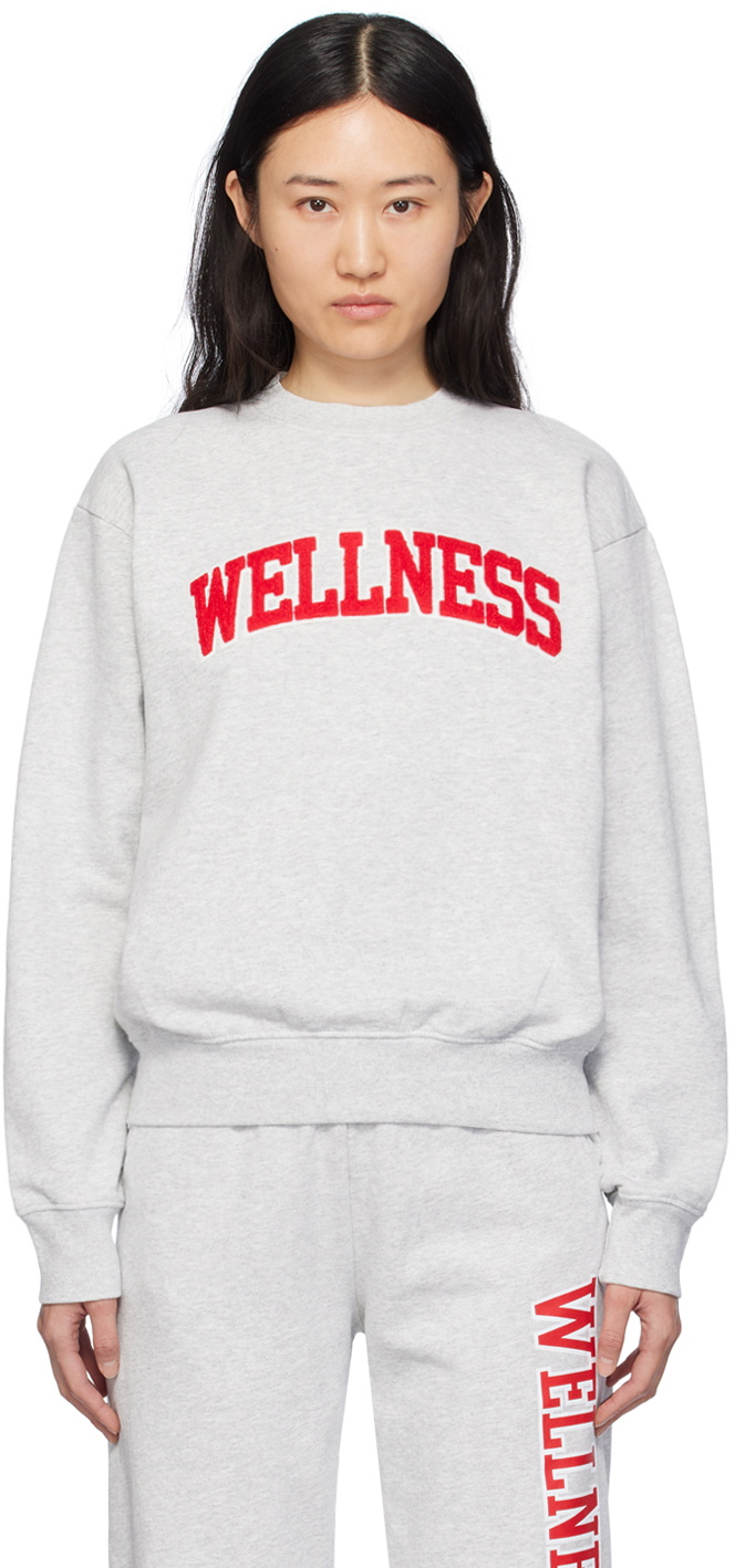 Sporty & Rich Kids Wellness Ivy Hoodie in Blue