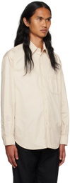 Maiden Name Beige Ian Shirt
