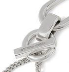 Bottega Veneta - Sterling Silver Chain Bracelet - Silver