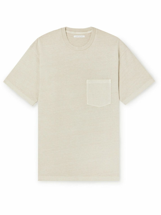 Photo: John Elliott - Interval Cotton-Jersey T-Shirt - Neutrals