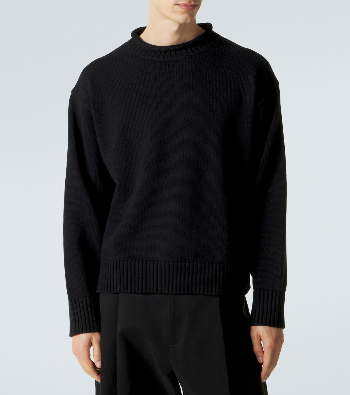 Studio Nicholson Wool and cotton sweater Studio Nicholson