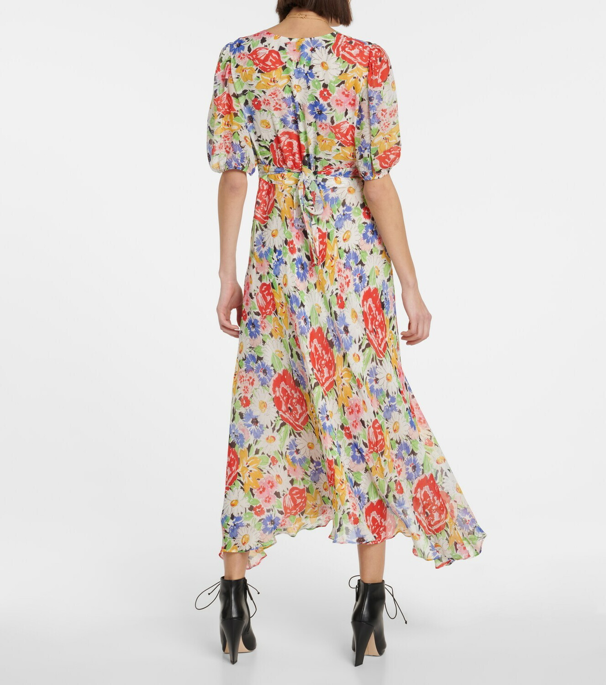 【Rixo】 Corrineフローラルミディドレス Rixo Corrine floral midi dress Rixo