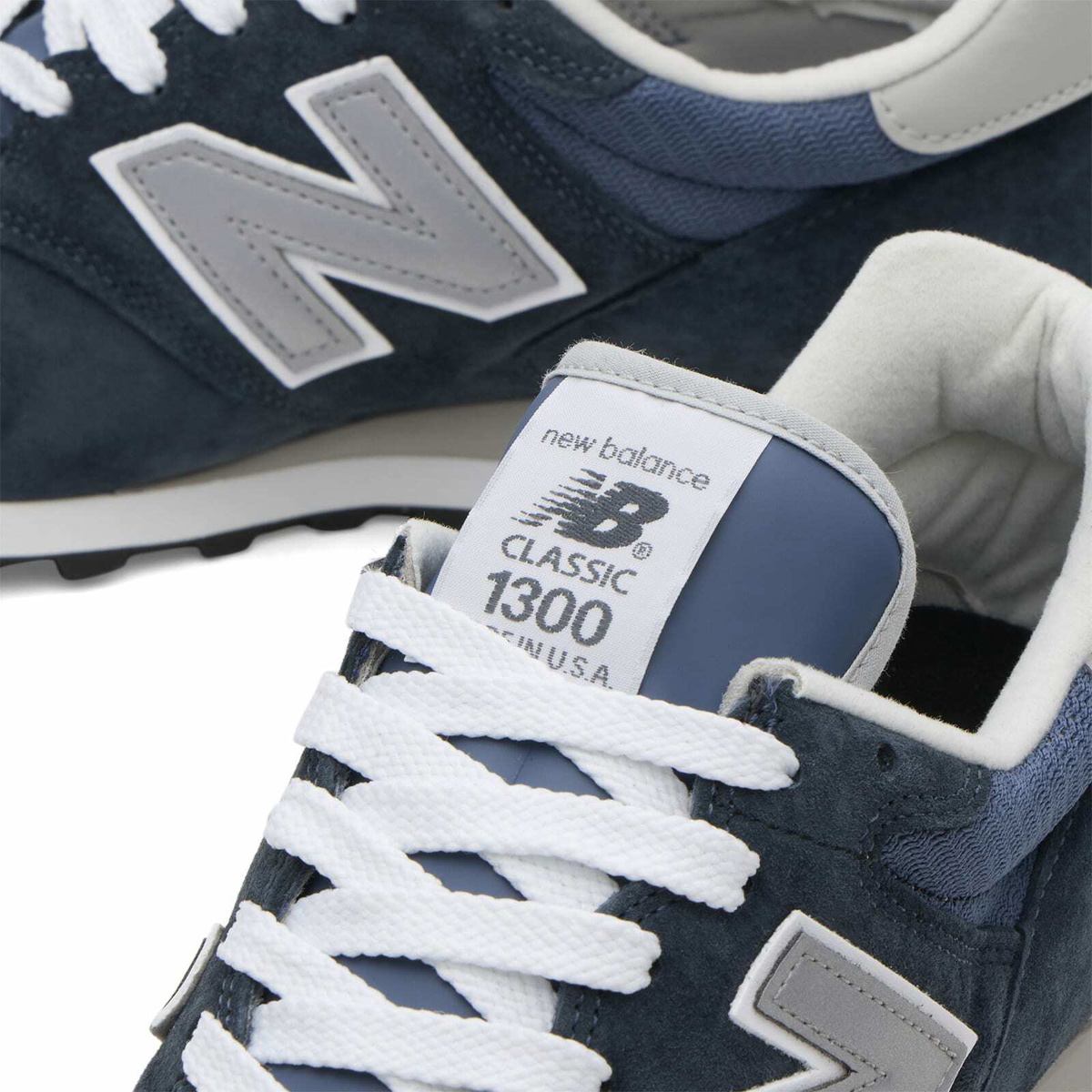 New Balance 1300 Sneaker in Navy/Raincloud