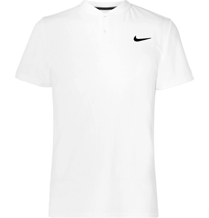 Photo: Nike Tennis - Dri-FIT Polo Shirt - White