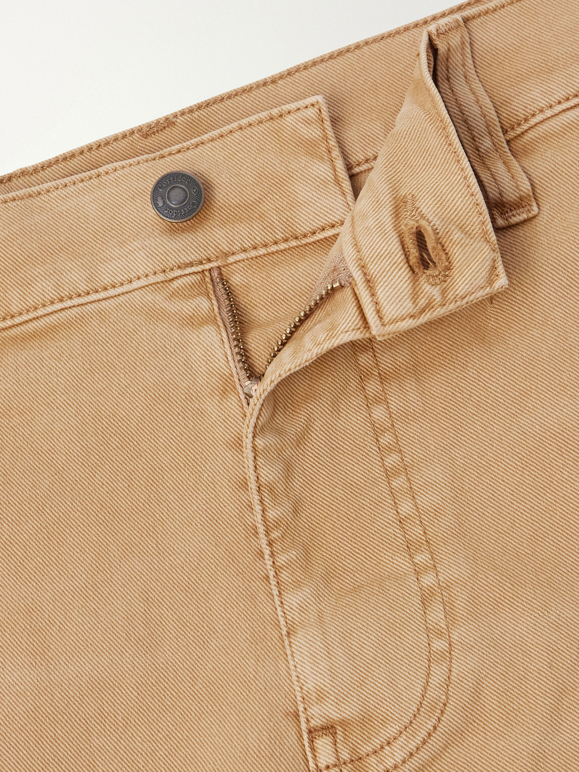 Corridor - Painter Wide-Leg Denim Shorts - Neutrals