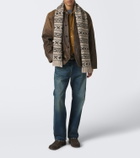 RRL Wool and cotton-blend scarf