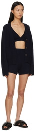 Lisa Yang Navy Winnie Shorts