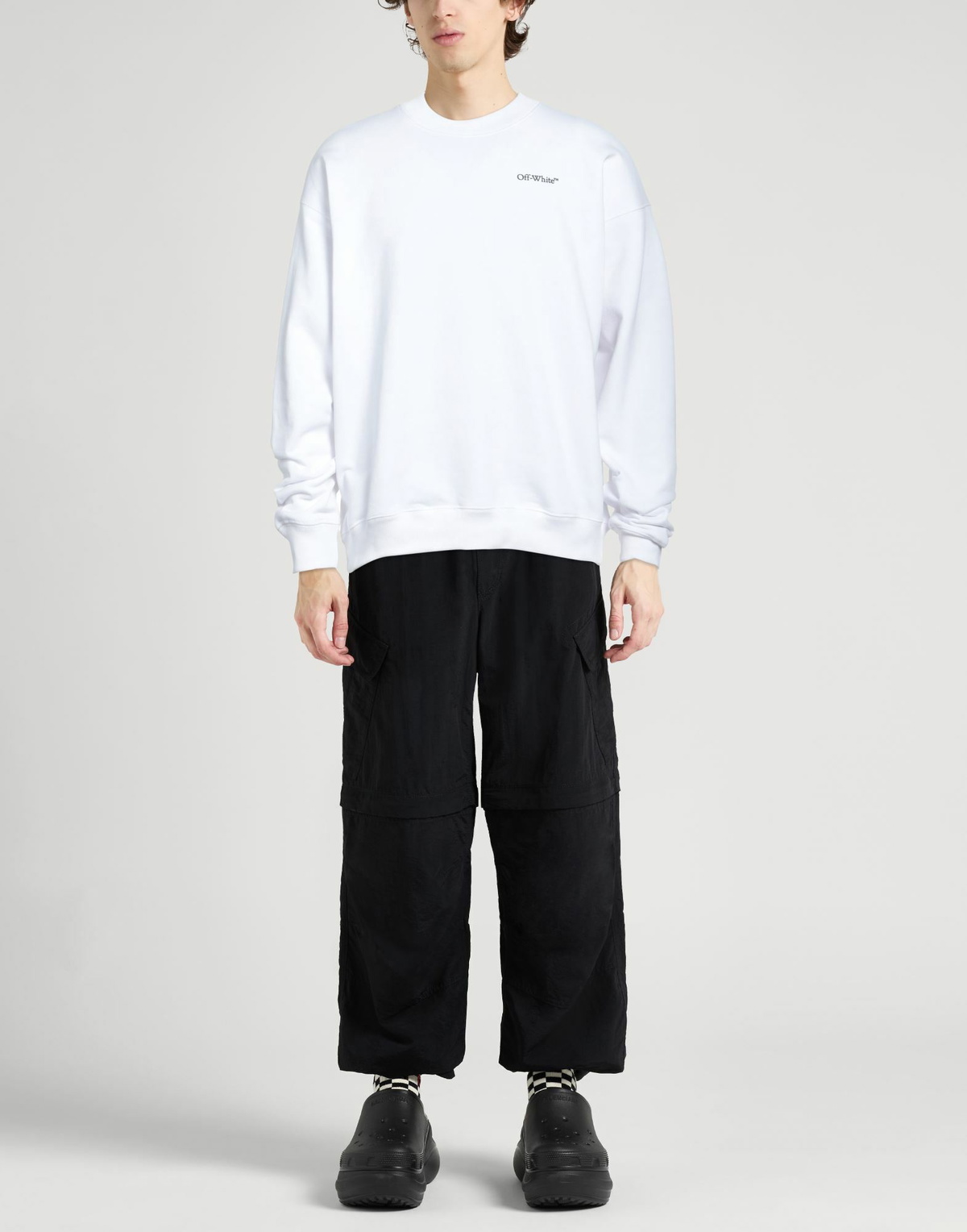 Off-white Mens Sweatshirt in White