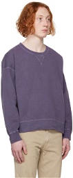 visvim Purple Jumbo Sweatshirt